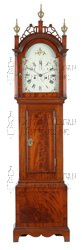 Joshua Wilder Grandmother Clock (Hingham, Mass.)