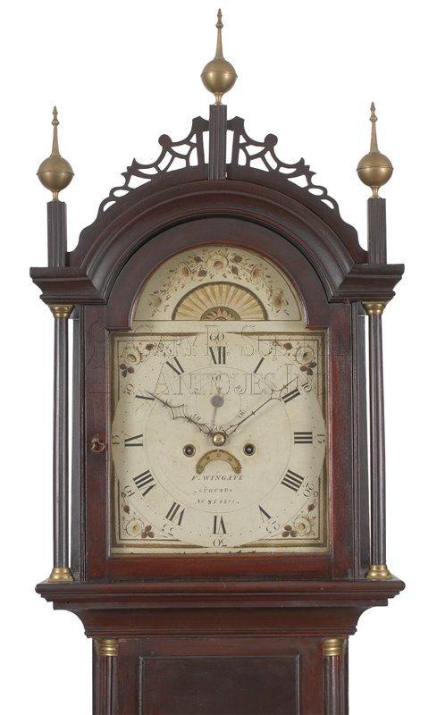 Frederic Wingate Tall Clock (Augusta, ME)