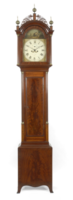 Aaron Willard antique tall clock